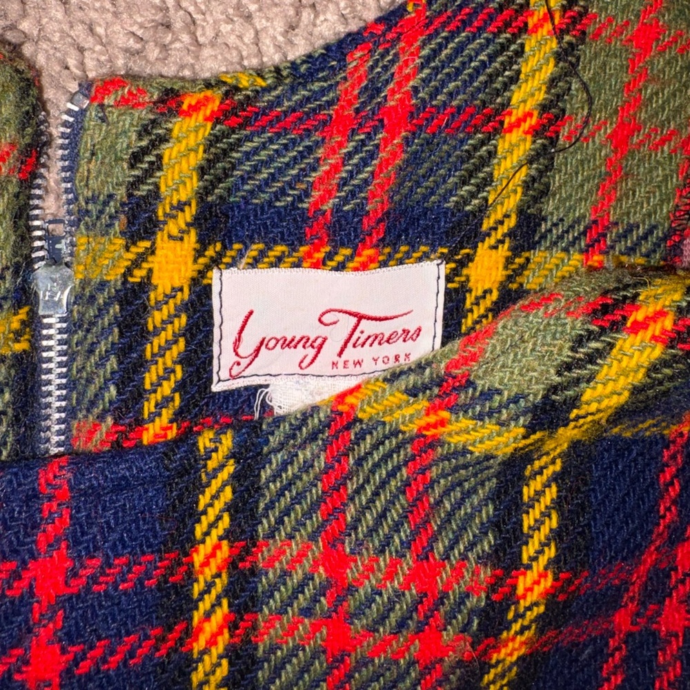 Vintage Young Timers NY 1970s Dress - Picture 5 of 5